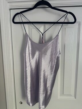 Victoria's Secret Shimmery Lilac Satin Cami